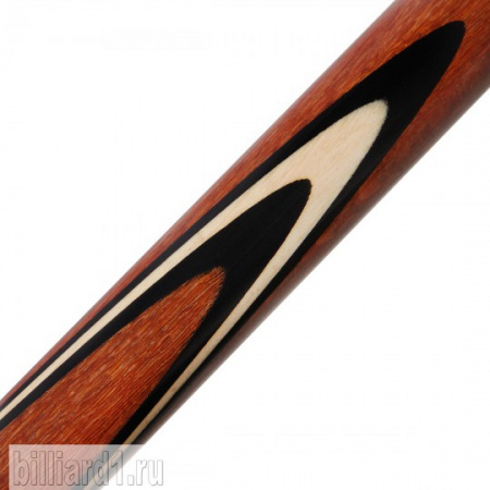 Бильярдный кий для русского бильярда мастера Попова (граб, лайсвуд, черный граб), двухсоставной