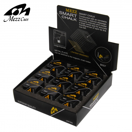 Мел Mezz Smart (синий) 9 шт
